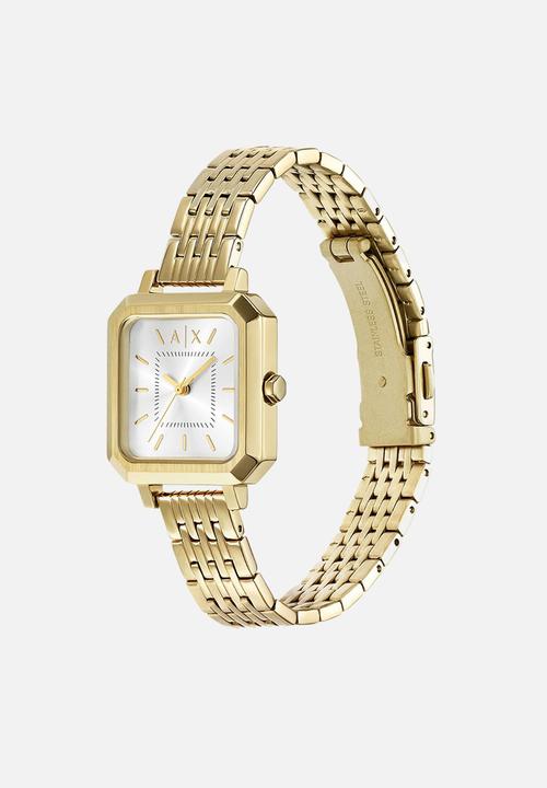 Armani Exchange - Armani exchange watch - gold