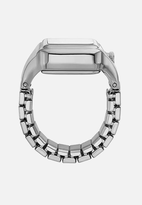 Fossil - Raquel silver watch ring - silver