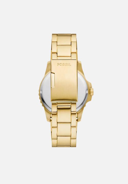 Fossil - Fossil blue sport watch - gold