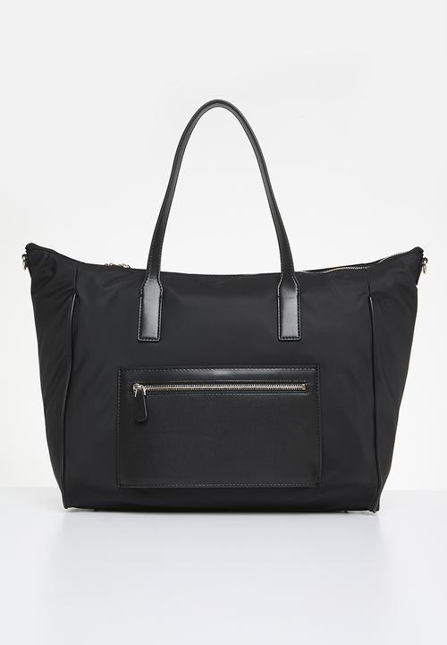 GUESS - G wave carry on large tote - black