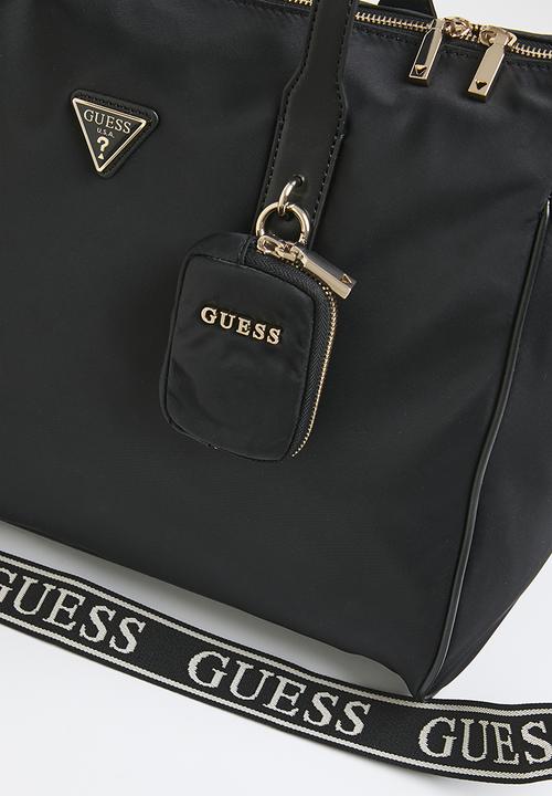 GUESS - G wave carry on large tote - black