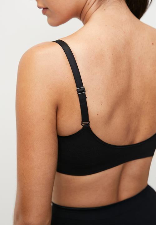 Easy Curves Shapewear - Seamless bralette - black
