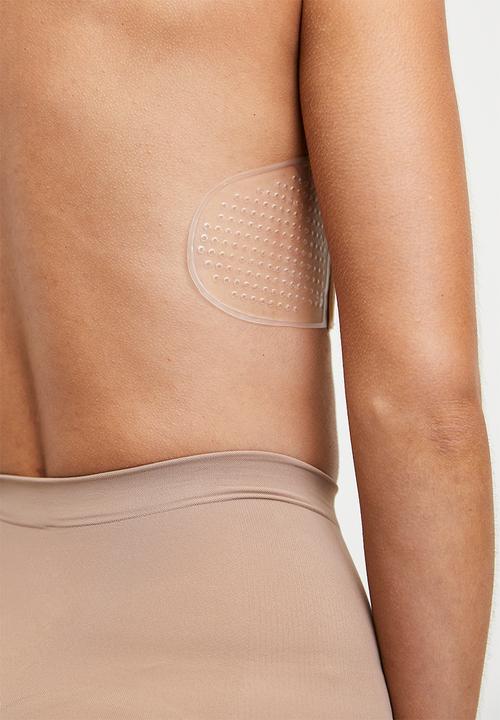 Easy Curves Shapewear - Plunge neckline gold metal - neutral