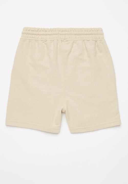 Cotton On - Multipack henry slouch short two pack - rainy day/swag green