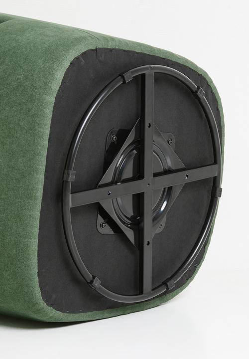 Sixth Floor - Eloise woven swivel chair - Forest