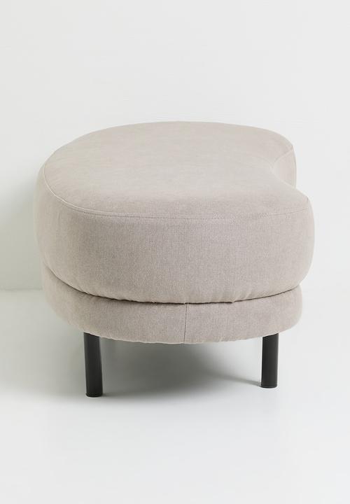 Sixth Floor - Hyancinth woven ottoman - Tundra