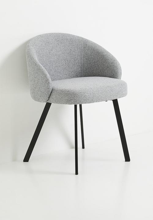 Sixth Floor - Cressida woven dining chair - Nutmeg