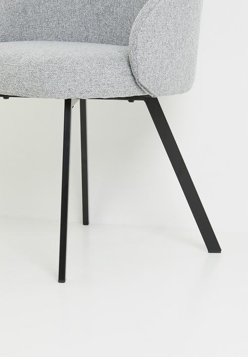 Sixth Floor - Cressida woven dining chair - Nutmeg