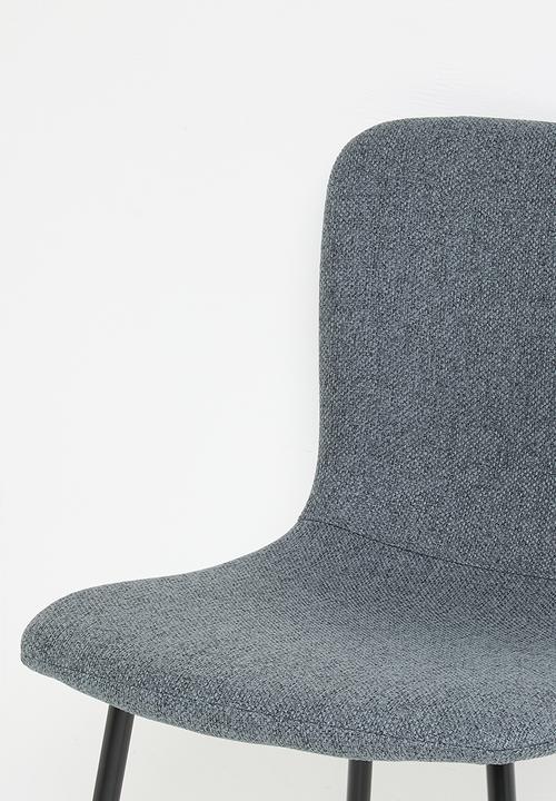 Sixth Floor - Sienna woven dining chair set of 2 - slate