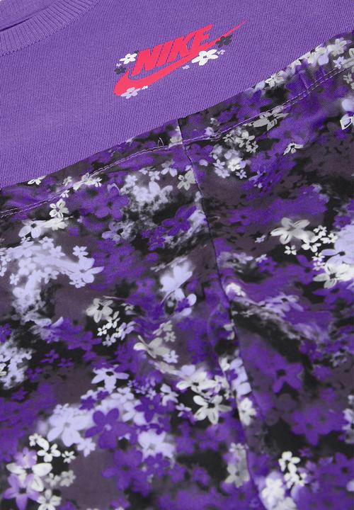 Nike - Nkg fresh cut dolman ruffle set - purple
