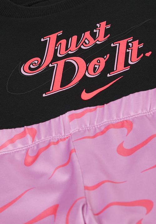 Nike - Nkg new impressions crew & leg - magic flamingo