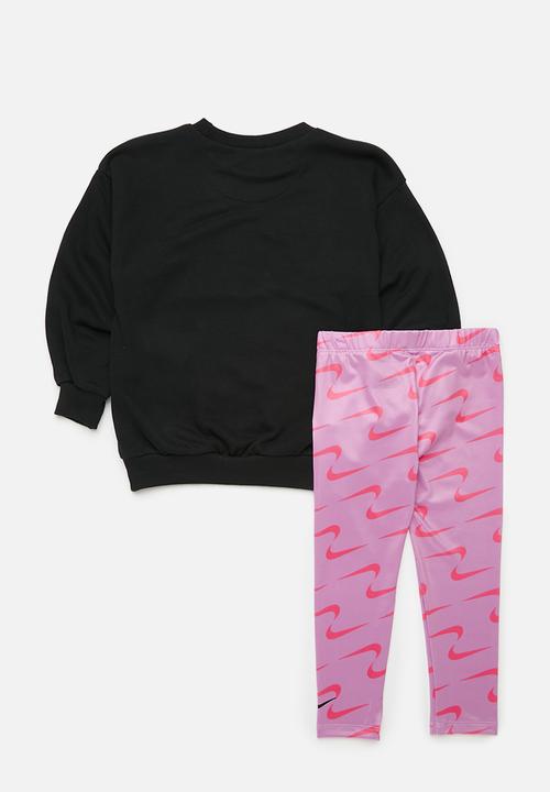 Nike - Nkg new impressions crew & leg - magic flamingo