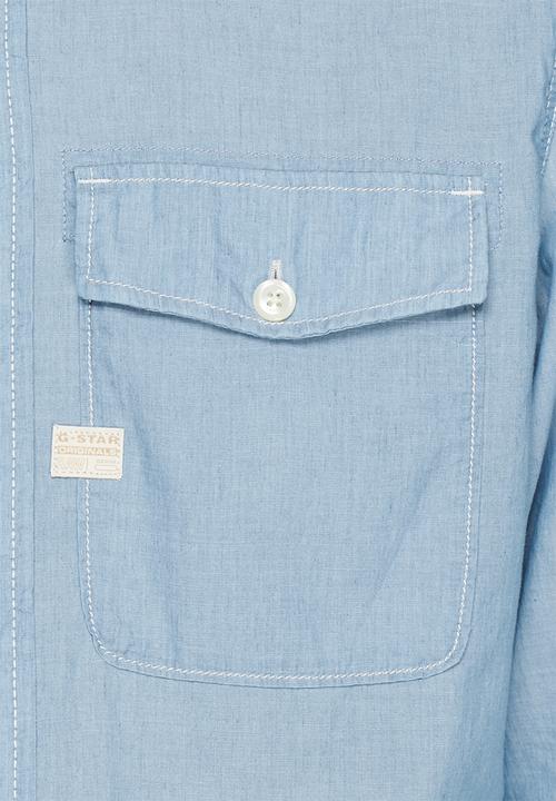 G-STAR - Landoh  army slim shirt