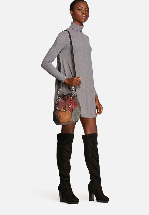 Glamorous - Patchwork bucket bag