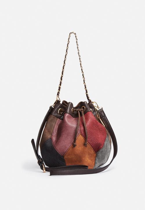 Glamorous - Patchwork bucket bag