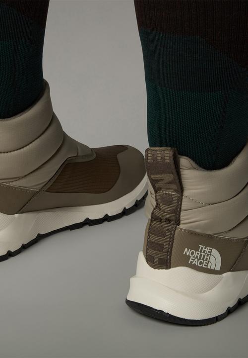 The North Face - W thermoball progressive zip ii wp - clay grey/cavern grey