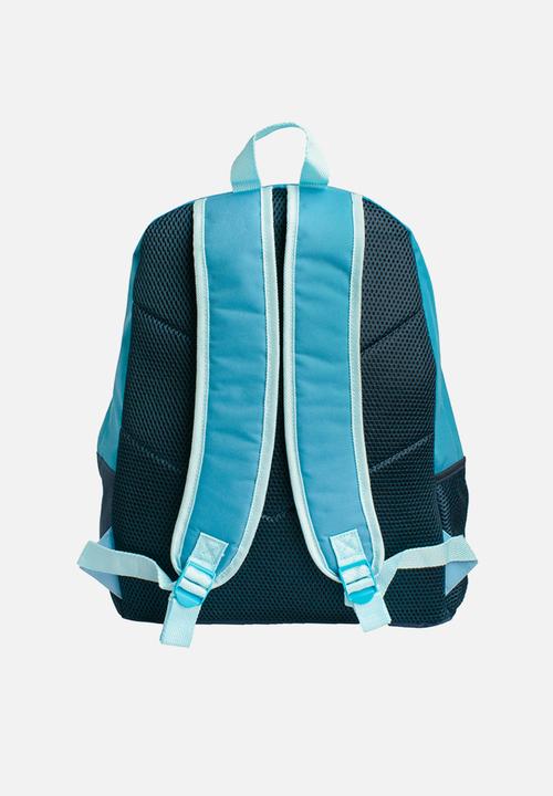 Character Group - Squiggle colour block backpack - blue