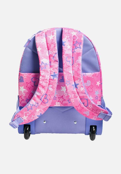 Character Group - Squiggle trolley bag - pink