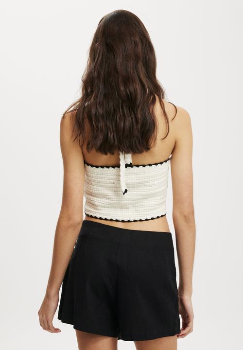 Cotton On - Wrap Skort - Black