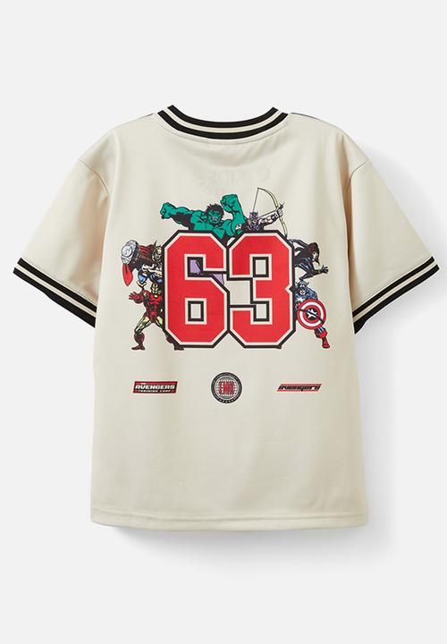 Cotton On - Avengers sports short sleeve tee - grey