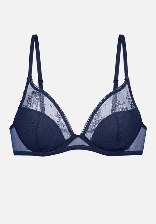 DORINA - Plus Talia plunge - blue