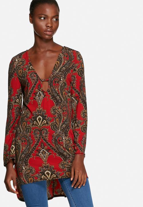Glamorous - Paisley tunic