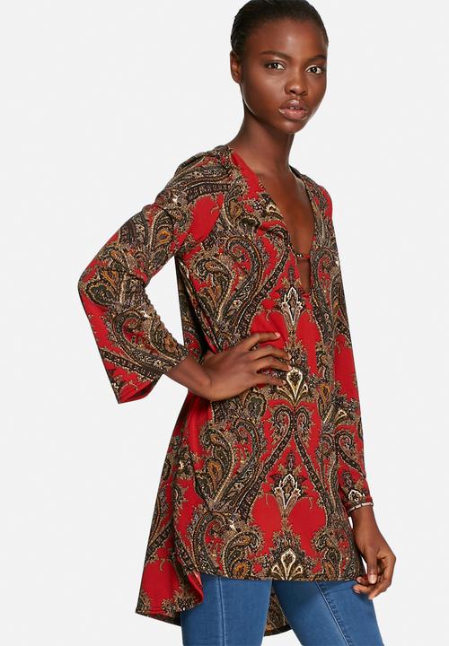 Glamorous - Paisley tunic
