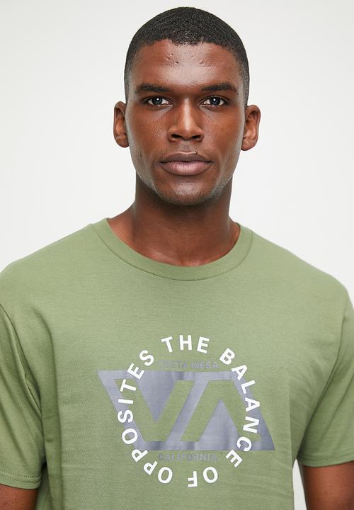 RVCA - Division Short sleeve Tee - Olive