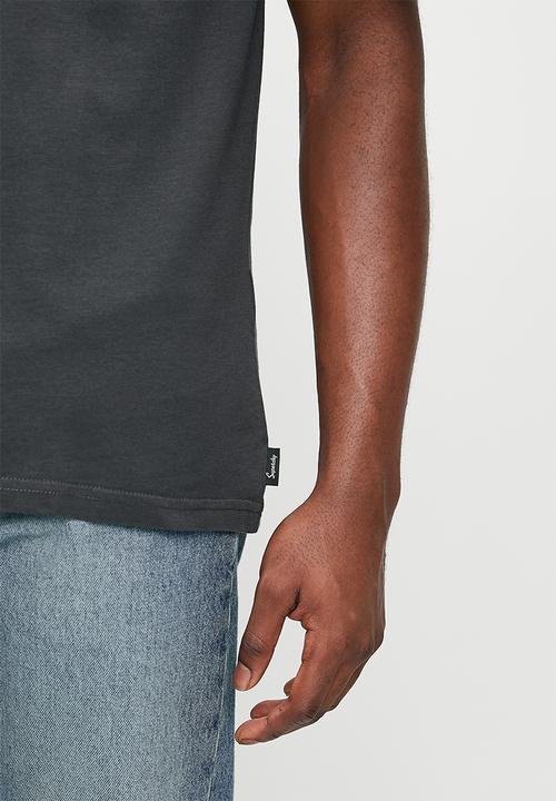 Superdry. - Tattoo back graphic loose tee - Blackboard