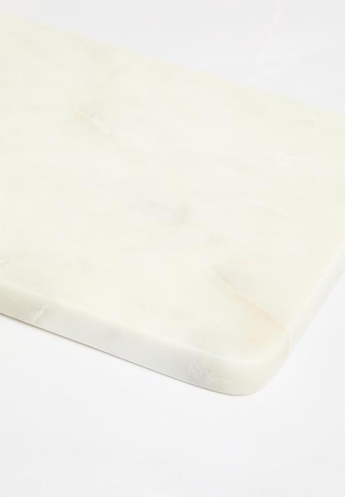 Sixth Floor - Riri marble spoon rest - white