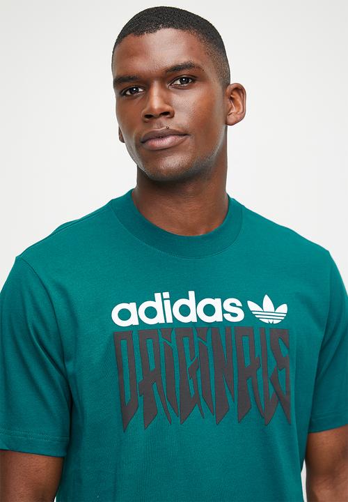 adidas Originals - Grfx tee loose m - legacy teal