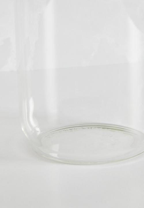 Excellent Houseware - 700ml storage jar set of 3 - natural