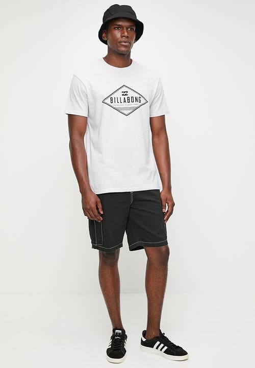 Billabong  - Got It Tech Short Sleeve Tee - Snow White Heather