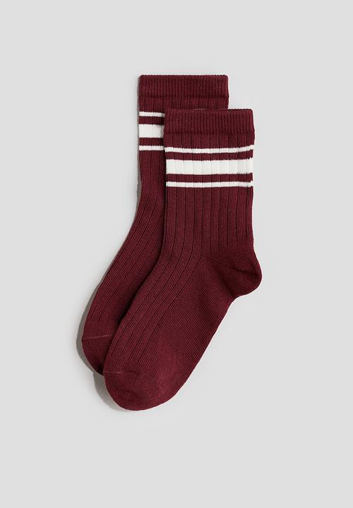 H&M - Keith Haring X H&M:  5 Pack ribbed socks - multi
