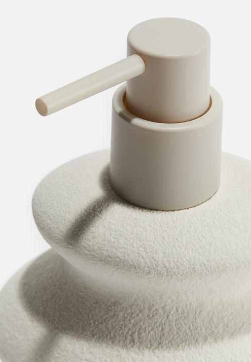 H&M - Stoneware soap dispenser - white