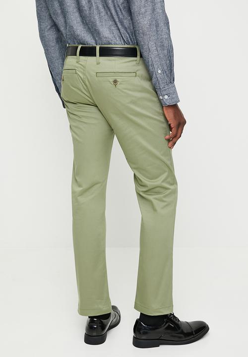 POLO - Milan Essential Straight Leg Chino  - Sage