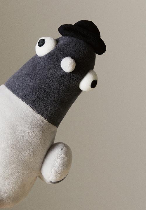 H&M - Pigeon soft toy - light grey