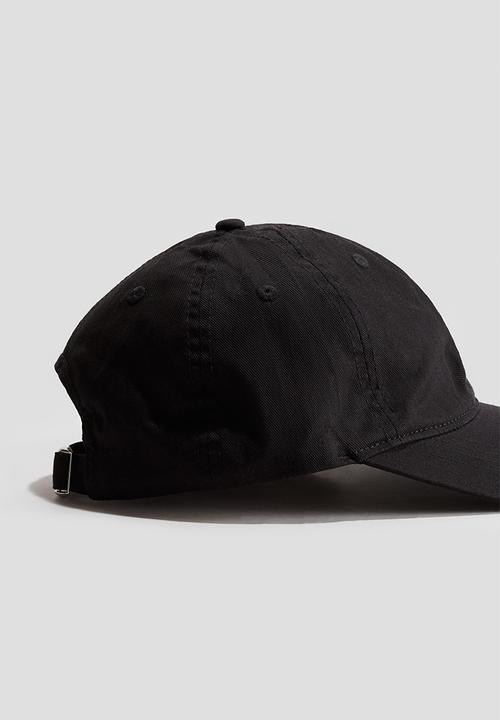 H&M - Keith Haring X H&M:  Cotton twill cap - black