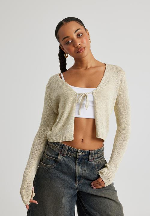 カーディガン Carina seethrough cardigan Cardigan with Button Closure | | Carina Wear – Carina - كارينا