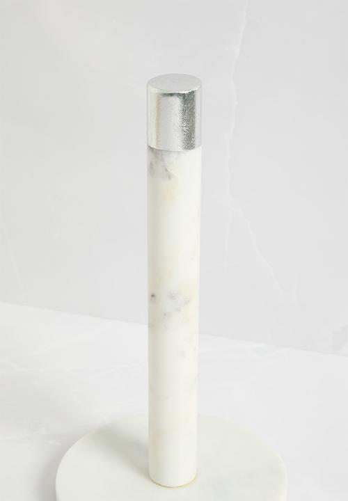 Sixth Floor - Rolo marble paper towel - white