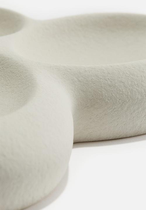 H&M - Stoneware dish - white