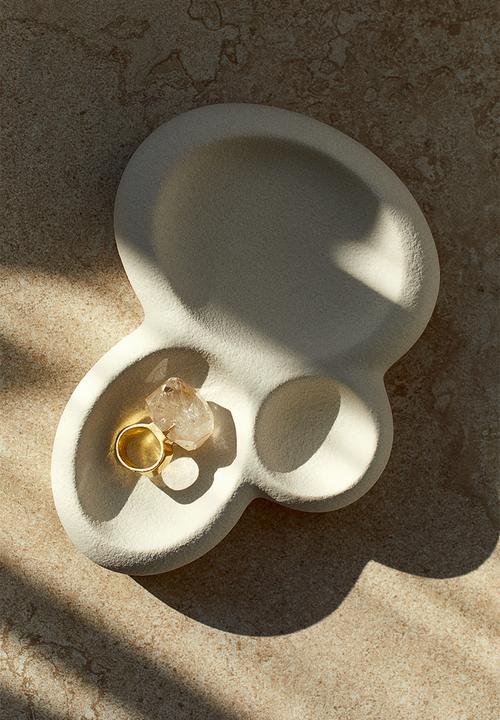 H&M - Stoneware dish - white