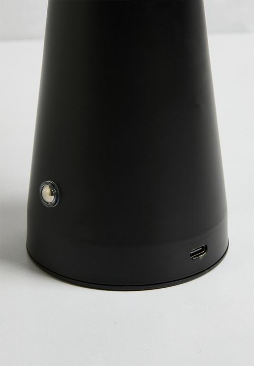 Sixth Floor - Suma LED table lamp - Black