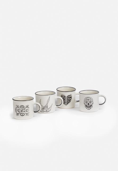 Sugar & Vice - Espresso cup set of 4