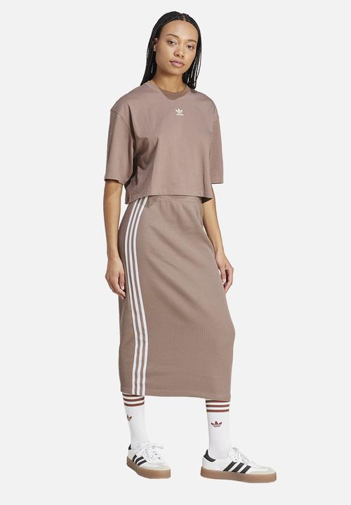 adidas Originals - Knitted Skirt - Trace Brown