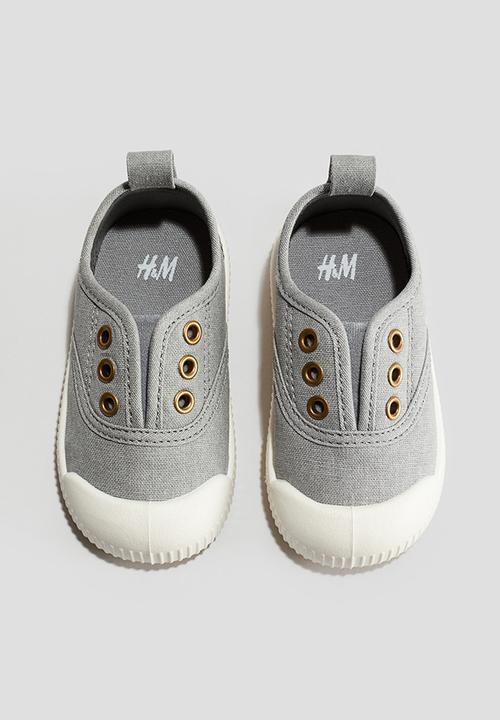 H&M - Canvas trainers - grey