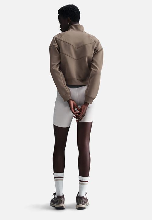 Nike - Nike Windrunner Knit Jacket - Mink Brown/White