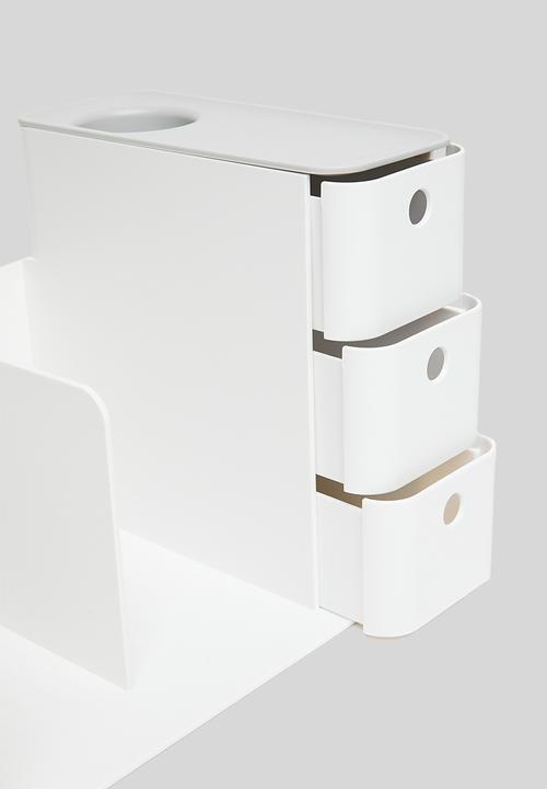 Litem - Combo desk rack - cool grey