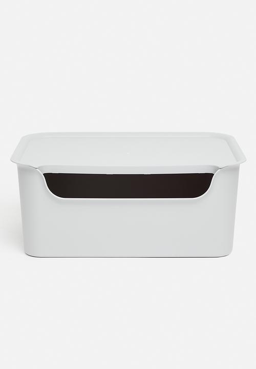 EL storage box M - grey
