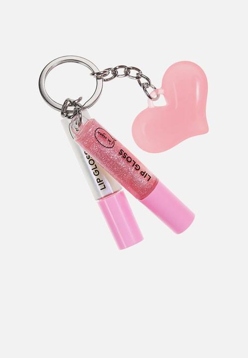 H&M - Charm key ring - light pink
